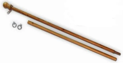 wood grain spinning pole