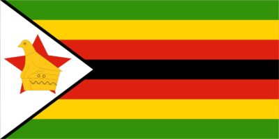 nylon Zimbabwe flag