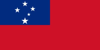 flag of Western Samoa