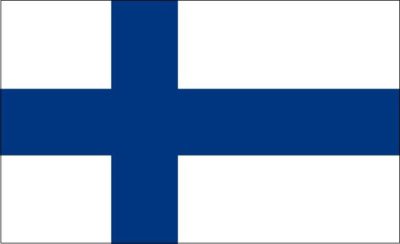 Finland nylon flag