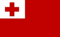 Tonga nylon flag