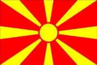 Macedonia nylon flag