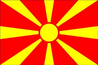 Macedonia nylon flag