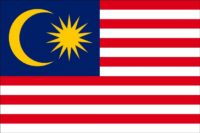 Malaysia nylon flag