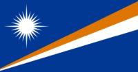 Marshall Islands nylon flag