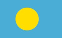 Palau nylon flag