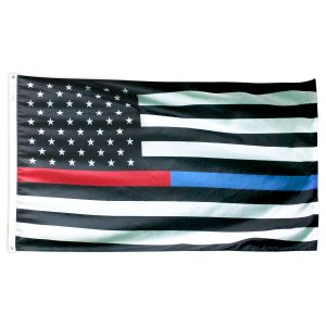 3x5' Thin Blue/Red Line US