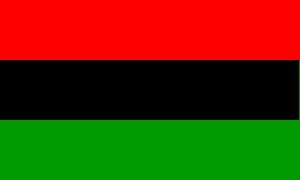 Afro American flag