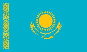 Kazakhstan flag