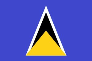 St. Lucia flag