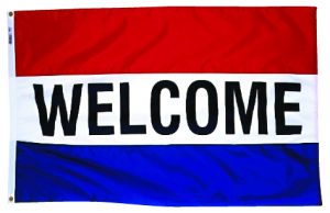 Welcome 3x5'
