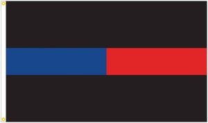 3x5' Thin Blue/Red Line