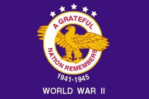 World War II Commemorative Flag-3x4'